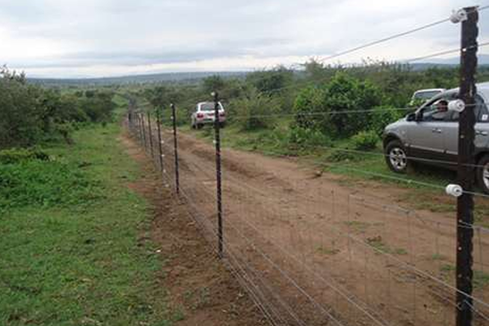 Akagera National Park Fenced for Animal & People safety